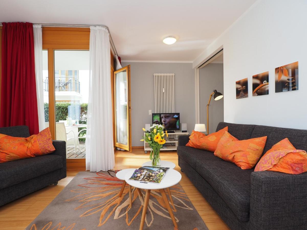 Kaiservillen Heringsdorf - Ferienwohnung Mit 1 Schlafzimmer Und Terrasse D201 Dış mekan fotoğraf